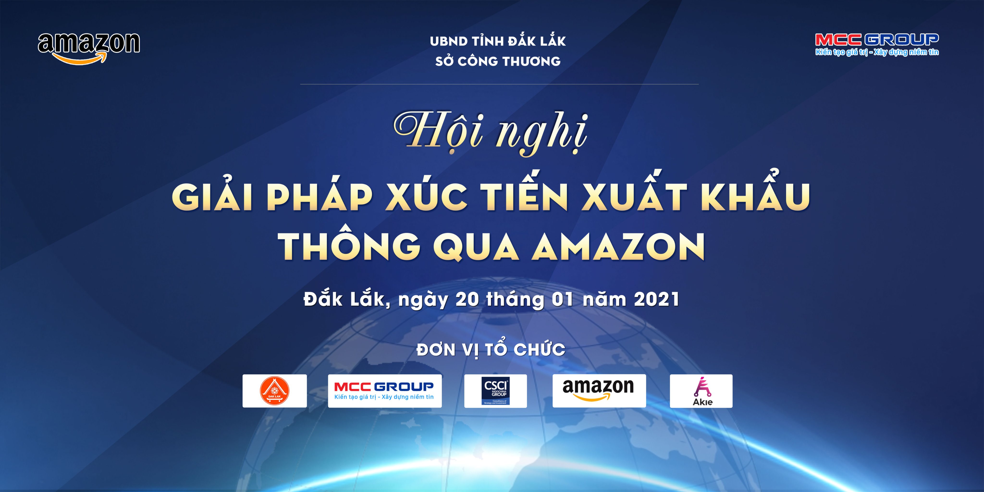 Hội nghị: “Giải pháp xúc tiến xuất khẩu thông qua Amazon” tại Đăk Lăk